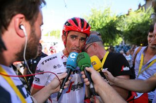 Alberto Contador (Trek-Segafredo) after stage 15