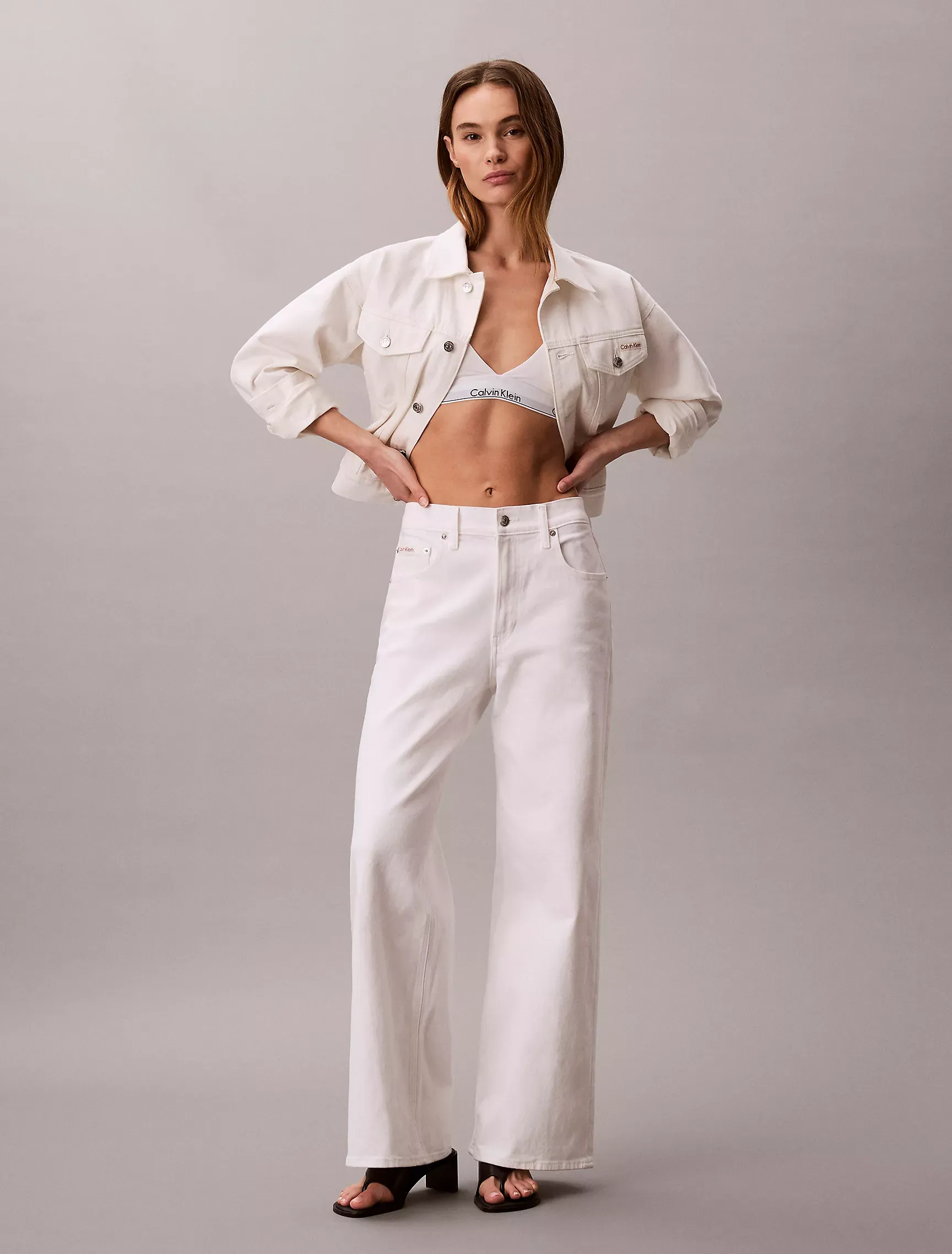 Ultra High Rise Wide Leg Jeans