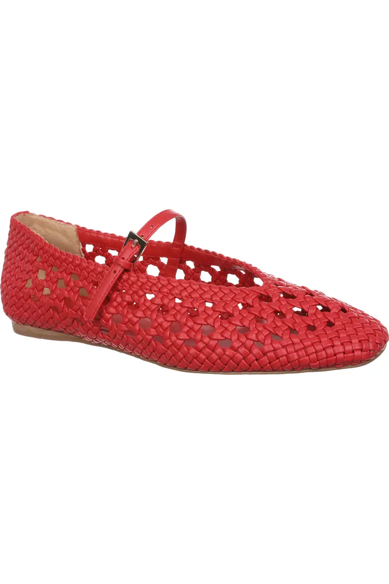 Nordstrom, Maren Woven Mary Jane Flats