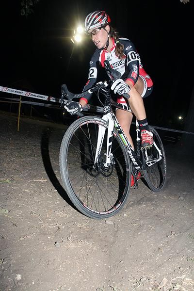 Mical Dyck (Stan's NoTubes) in action at the Gateway Cross Cup