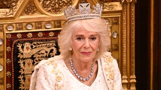 Queen Camilla attends the State Opening of Parliament