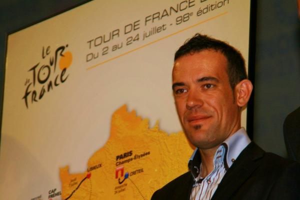 Anthony Charteau, the polka dot jersey winner was honored.
