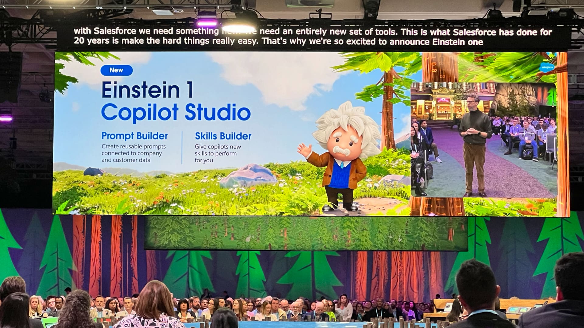 Einstein copilot på Dreamforce 2023