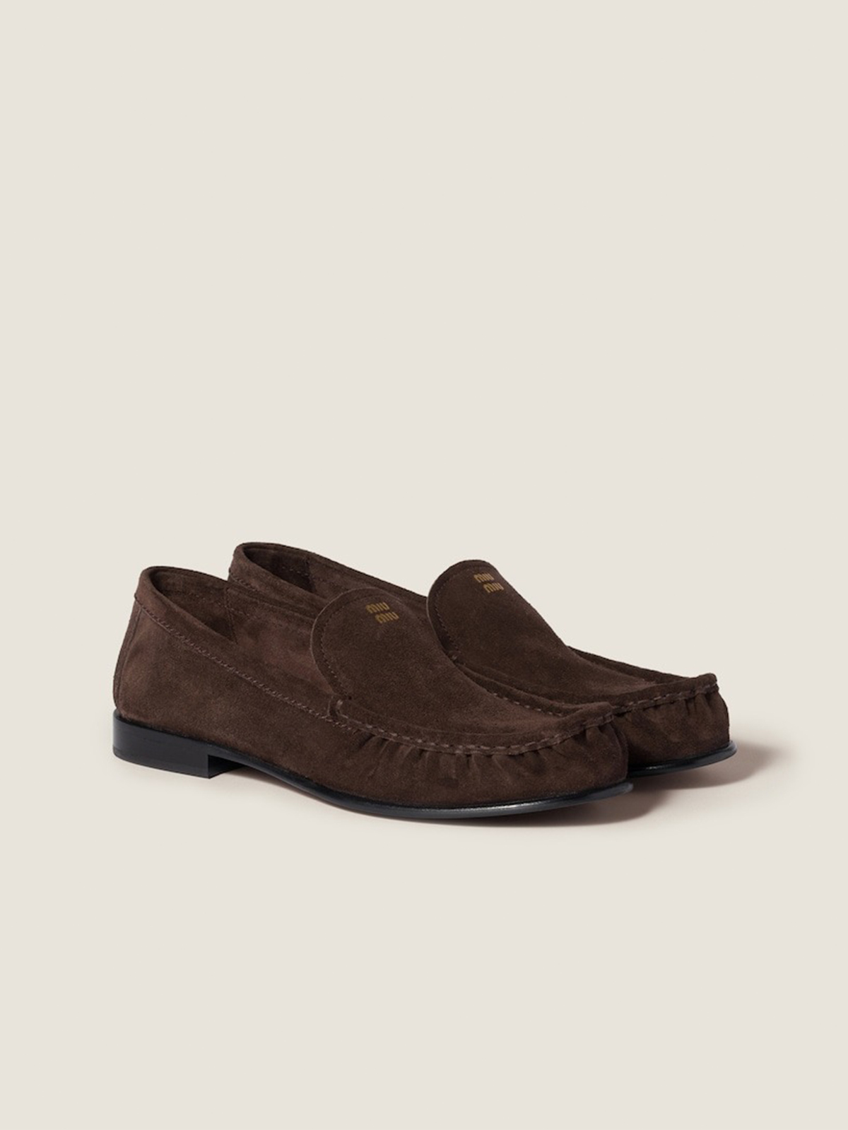 Suede Loafers