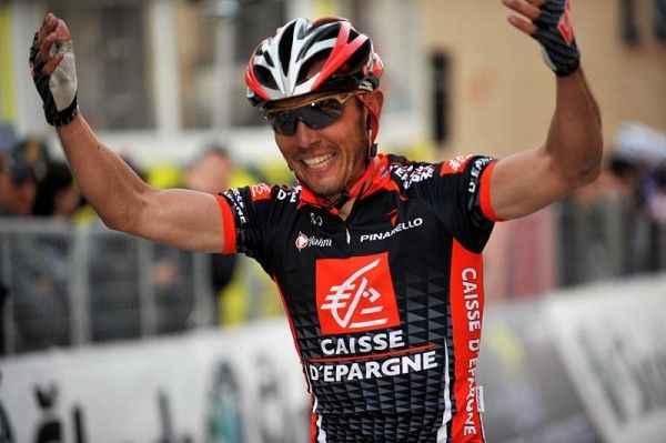 Joaqu&iacute;m Rodr&iacute;guez (Caisse d'Epargne) wins for a second consecutive time Montelupone at Tirreno-Adriatico.