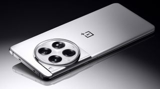 The OnePlus 12 in white
