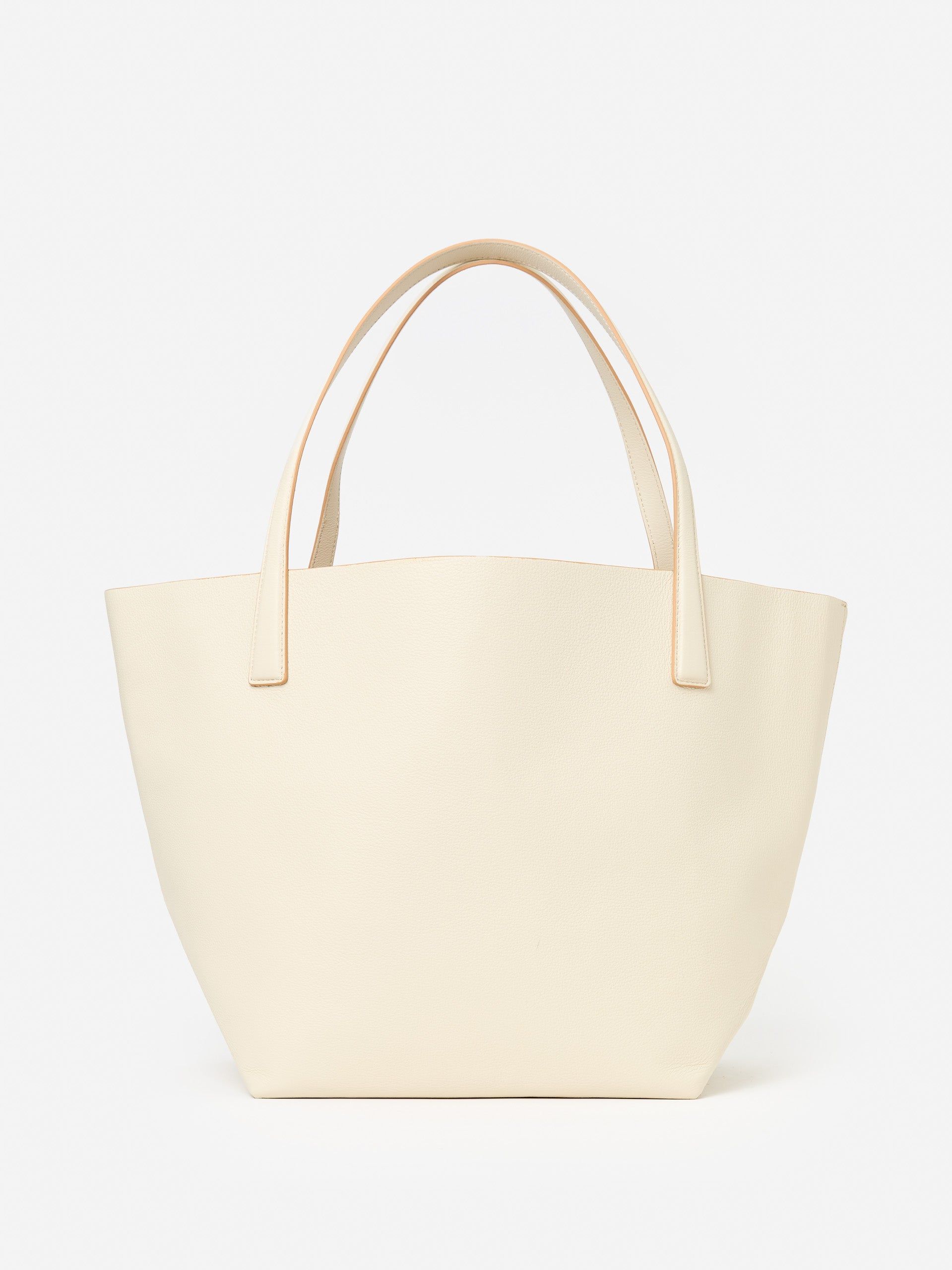 Bone Solid Vika Leather Tote Bag | Women's Handbags | J.mclaughlin
