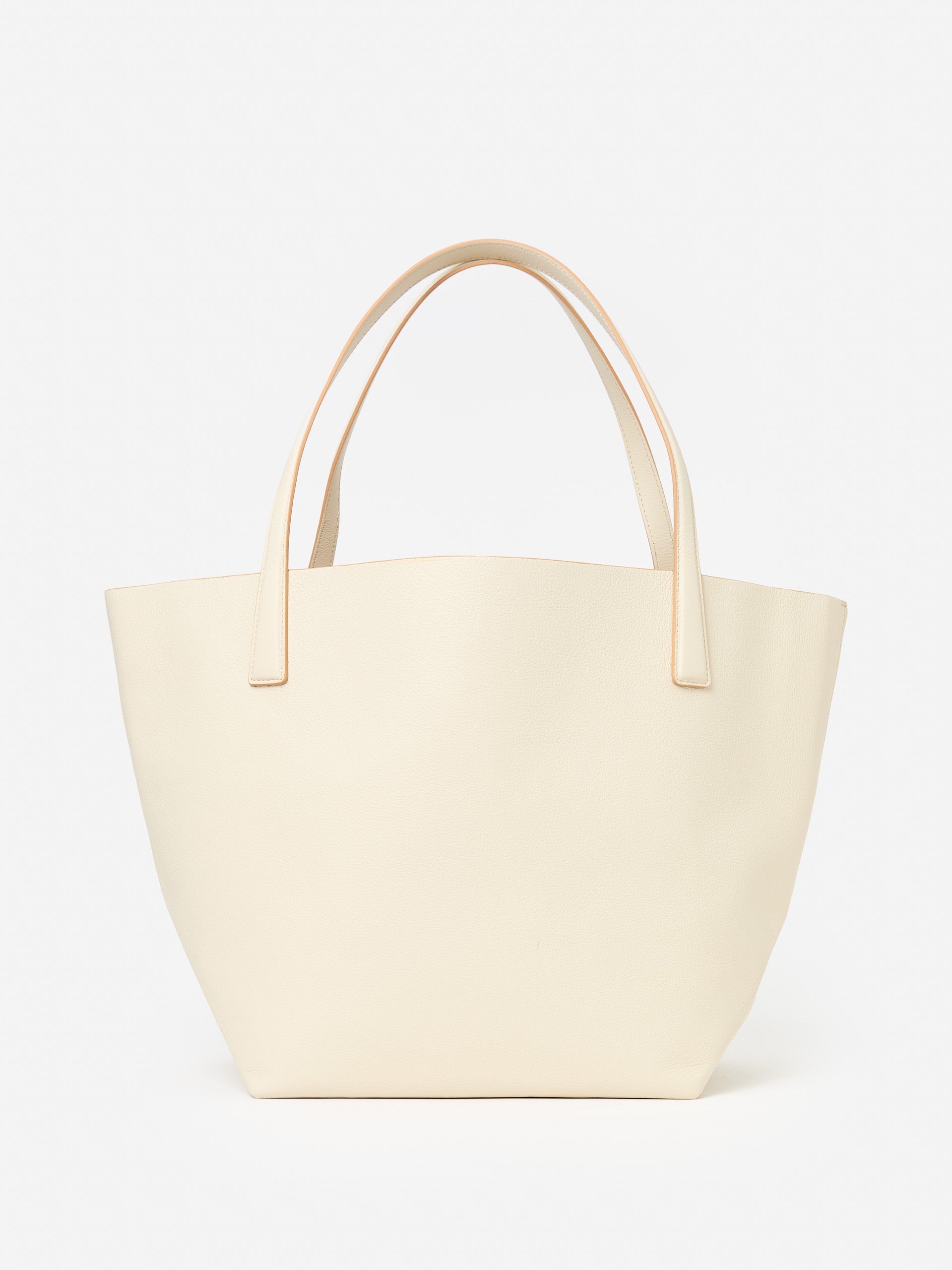 Bone Solid Vika Leather Tote Bag | Women's Handbags | J.mclaughlin