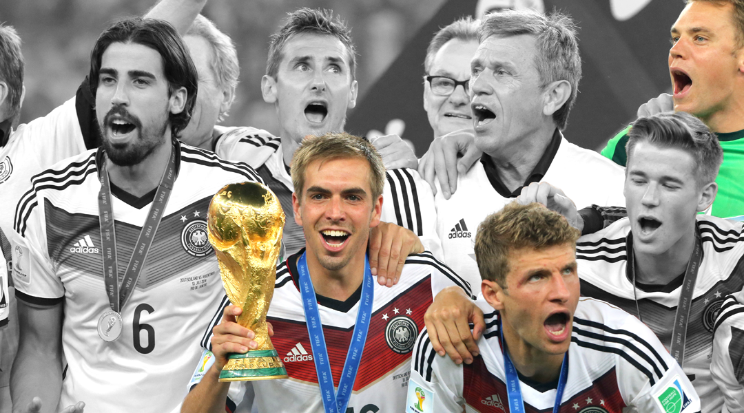 Germany lifted the 2014 World Cup in Brazil