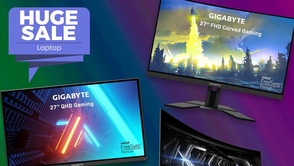 Gigabyte gaming monitor sale slashes up to 140 off epic QHD displays