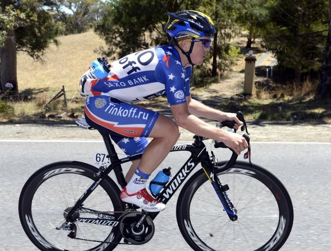 Timmy Duggan (Saxo-Tinkoff) in his new U.S champion colours