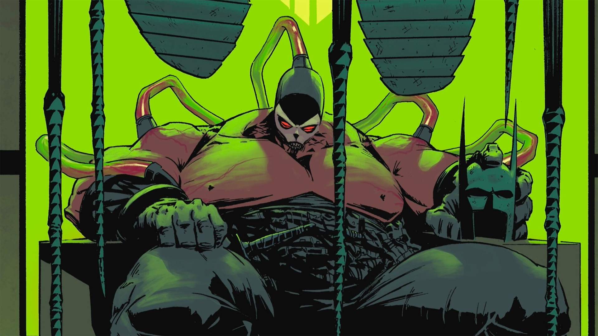 The imposing Absolute Universe version of Bane.