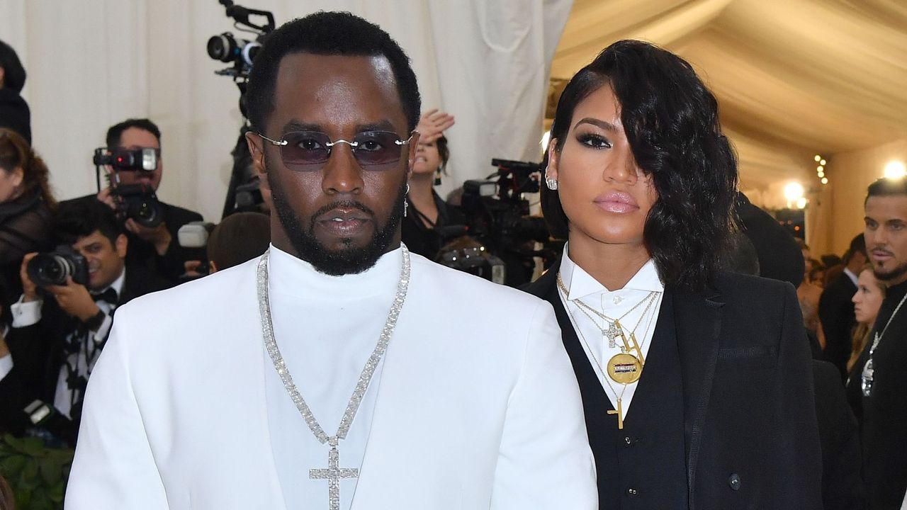 Diddy and Cassie at the Met Gala