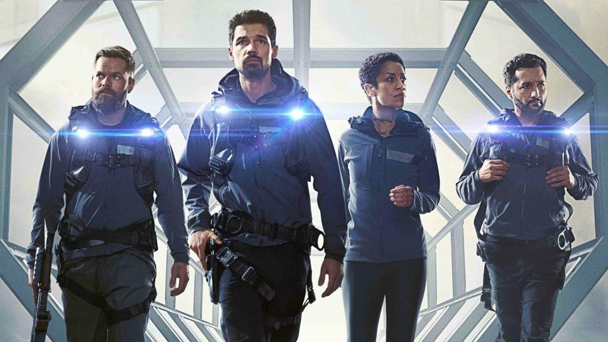The Expanse poster featuring cast