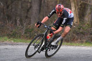 BESSGES FRANCE FEBRUARY 05 Tim Wellens of Belgium and Team Lotto Soudal during the 51st toile de Bessges Tour du Gard 2021 Stage 3 a 1548km stage from Bessges to Bessges Breakaway EDB2020 on February 05 2021 in Bessges France Photo by Luc ClaessenGetty Images