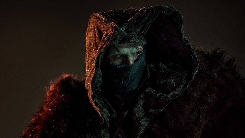 The Creature (Jacob Elordi) looks on in Frankenstein.