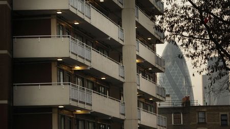 City of London seen from Whitechapel