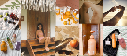 Summer-scented body care