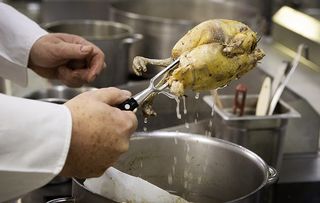 John Williams, the executive chef at The Ritz in London, cooks The Prince of Wales’s best-loved recipe, pheasant crumble pie