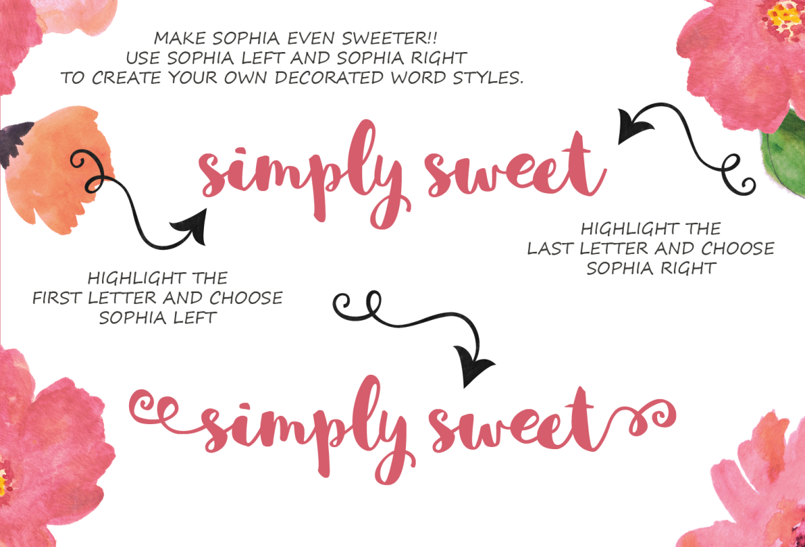 Best free fonts: Sophie