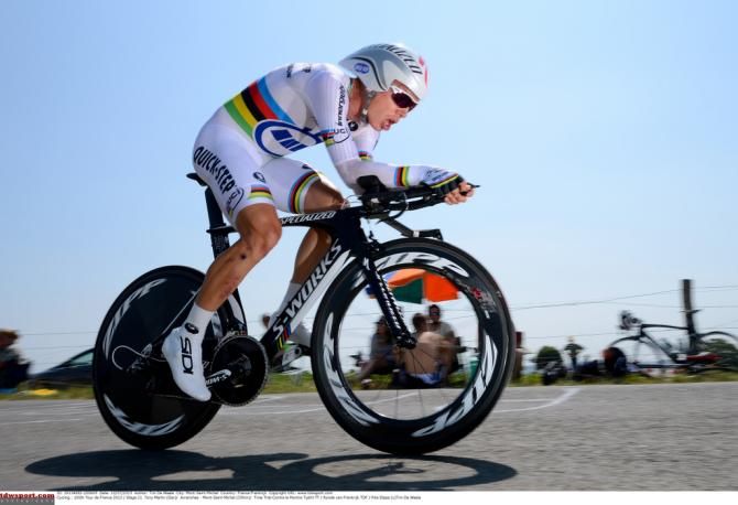 Tony Martin on his way to winning stage 11