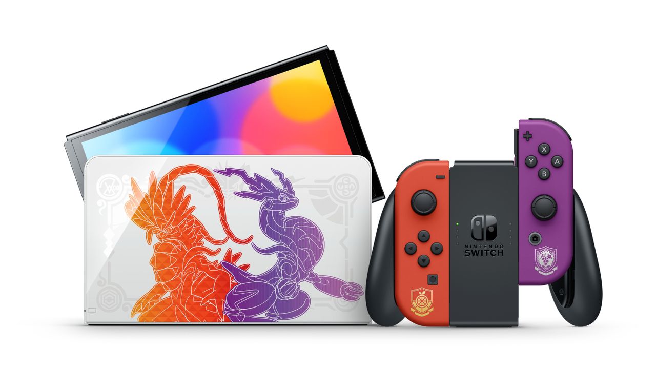 Nintendo Switch OLED Pokemon Scarlet &amp; Violet Edition