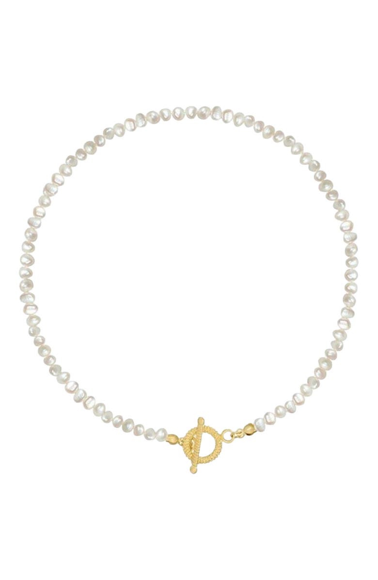 Pearl Necklace Freshwater Pearl Necklace With Baroque Freshwater Pearls
