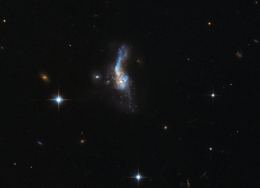 Beautiful Galaxy Collision Captured by Hubble Telescope | Space