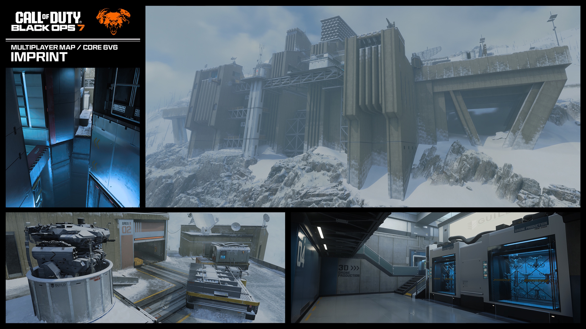 Карта Call of Duty Black Ops 7 Imprint