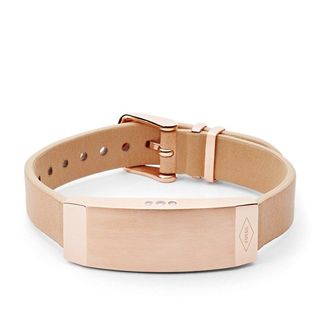 Fossil Q Dreamer Sand Leather Activity Tracker