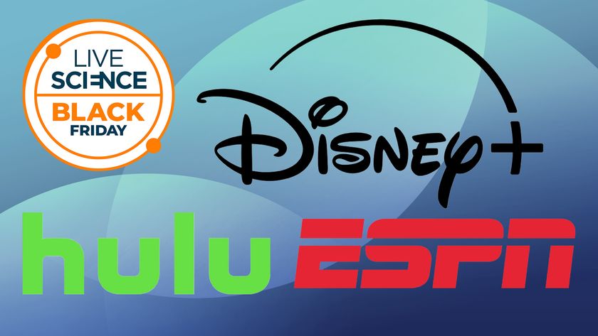 Disney, Hulu, ESPN logos on a blue background