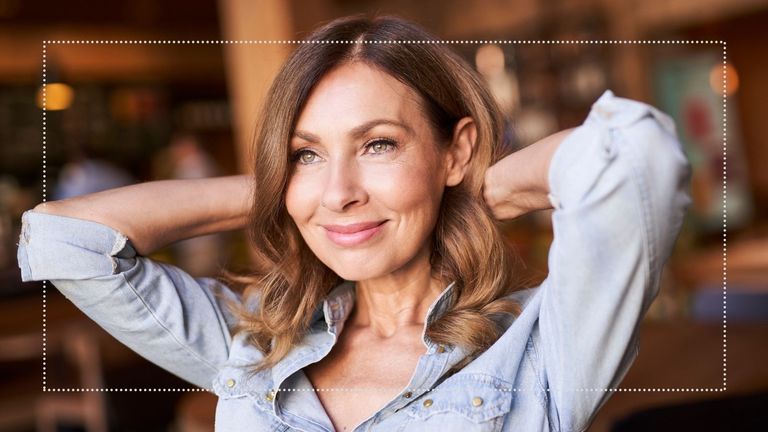 how to curl hair main image of woman with big curls
