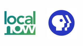Local Now and PBS logos