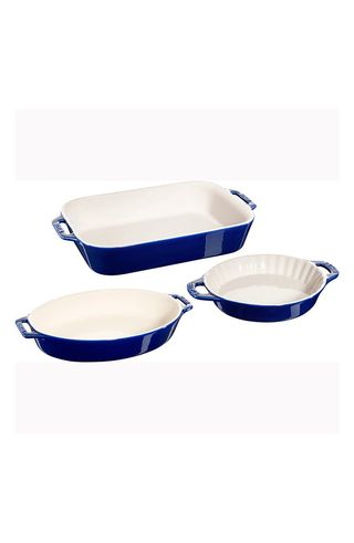 3-Piece Ceramic Mixed Baking Dishes