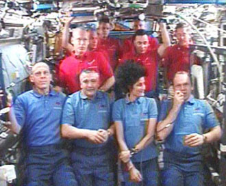 Despite Glitches, Astronauts Keep Spirits High Aboard Space Station