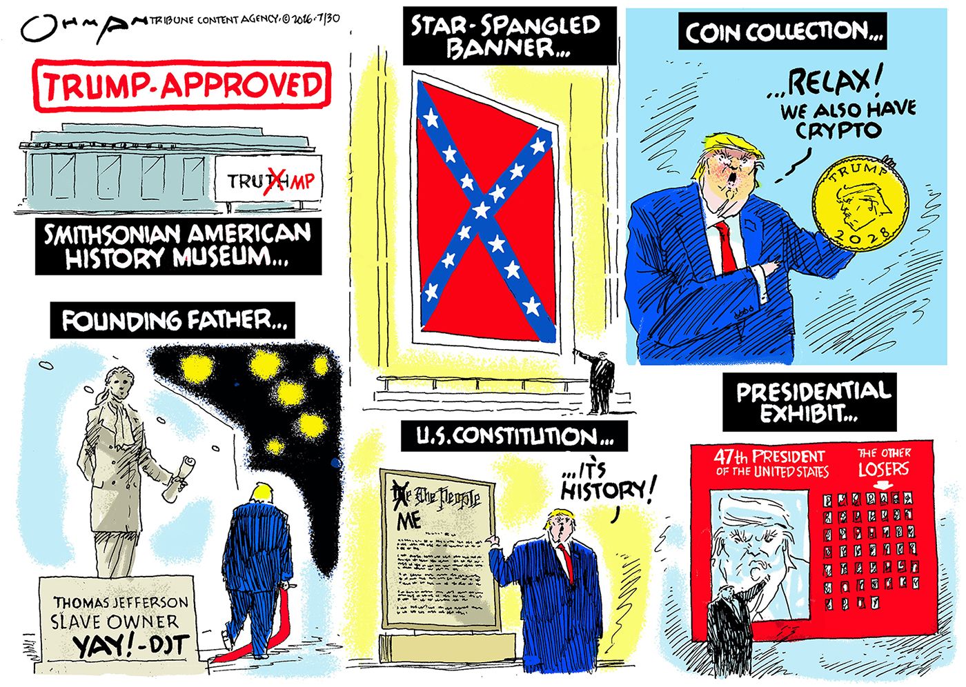 
                                Political cartoon
                            