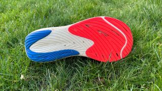 New Balance FuelCell Rebel v3 showing sole