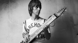 Guitar master Jeff Beck poses for a portrait in 1985 in Los Angeles, California. 