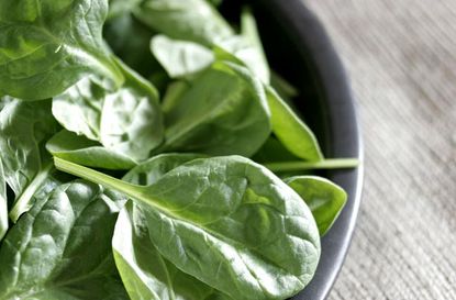 Spinach leaves