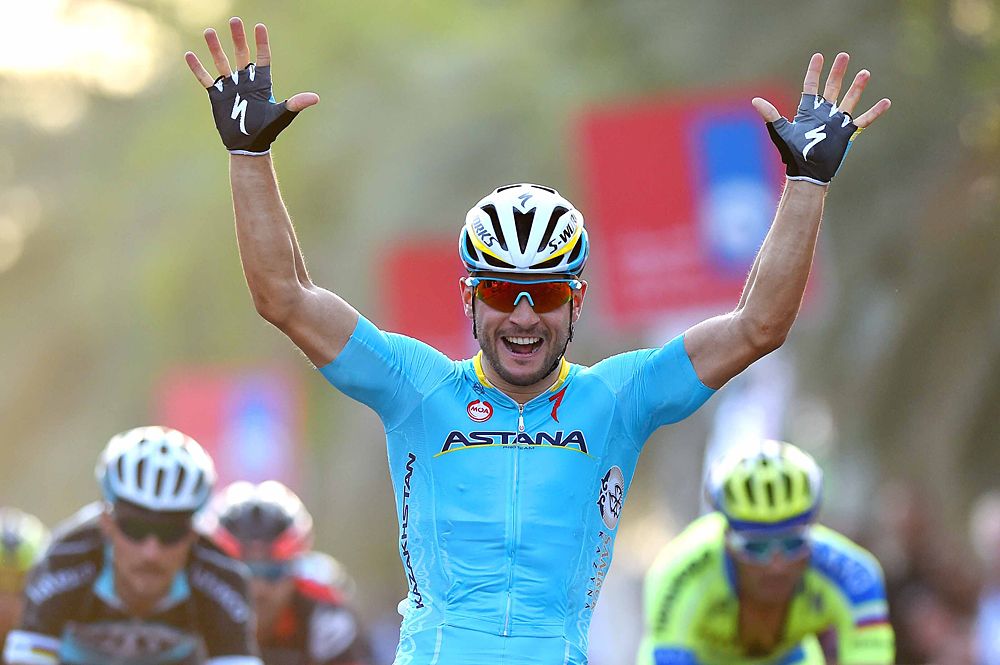 Andrea Guardini (Astana) wins opening stage of Abu Dhabi Tour