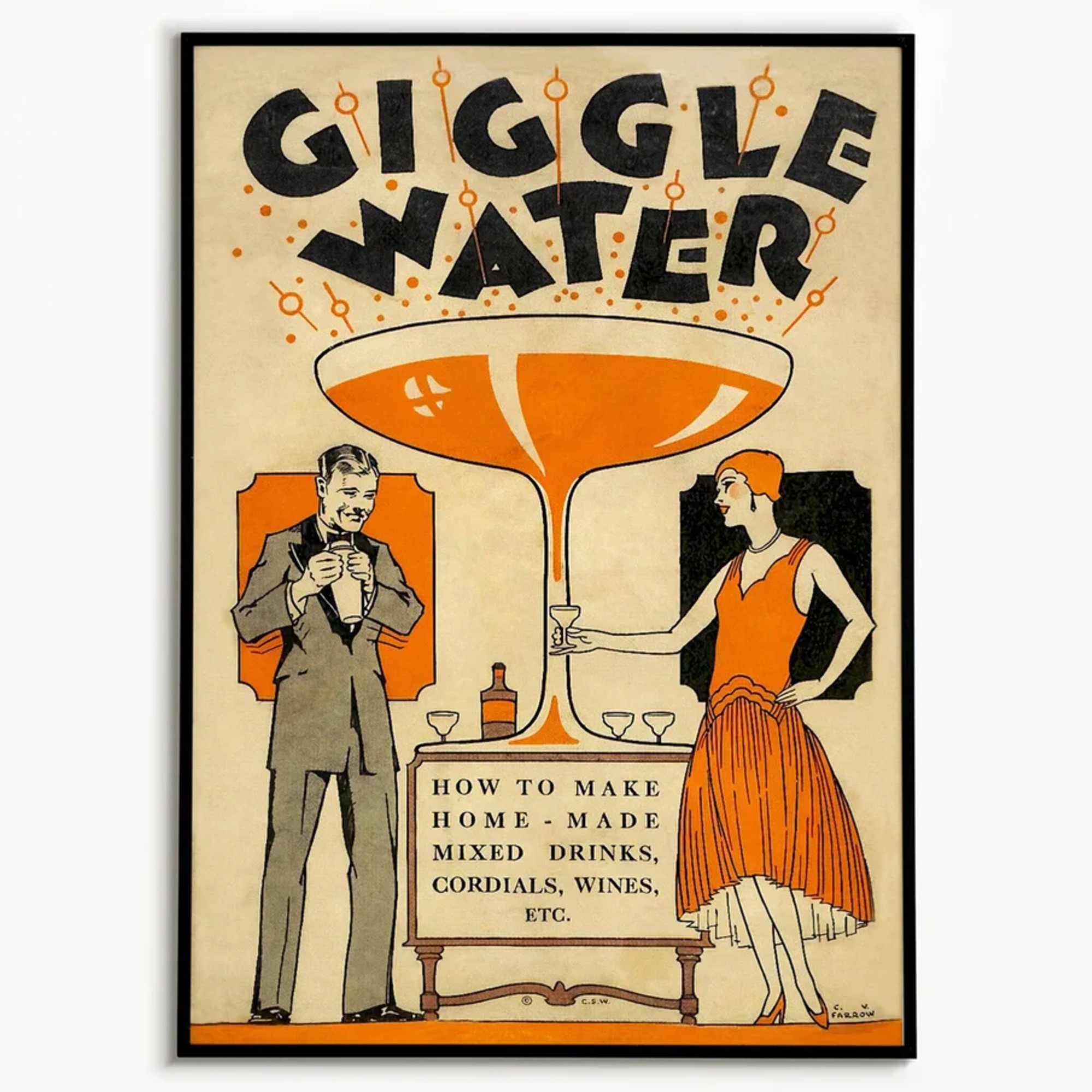Etsy Giggle Water Print