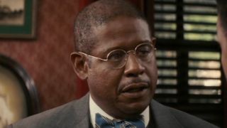 James l. Farmer Sr (Forest Whitaker) conversing in The Great Debaters