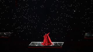 Rihanna super bowl half time show stage design