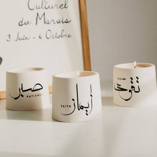 Ajouter Store, Eid Arabic Stoneware Candles