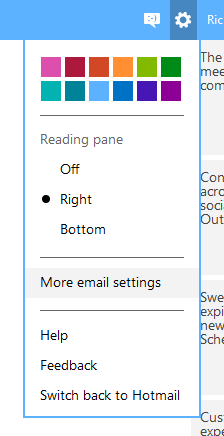 Outlook Instant Actions How To