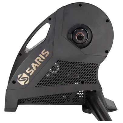 Saris H3 smart trainer on a white background 