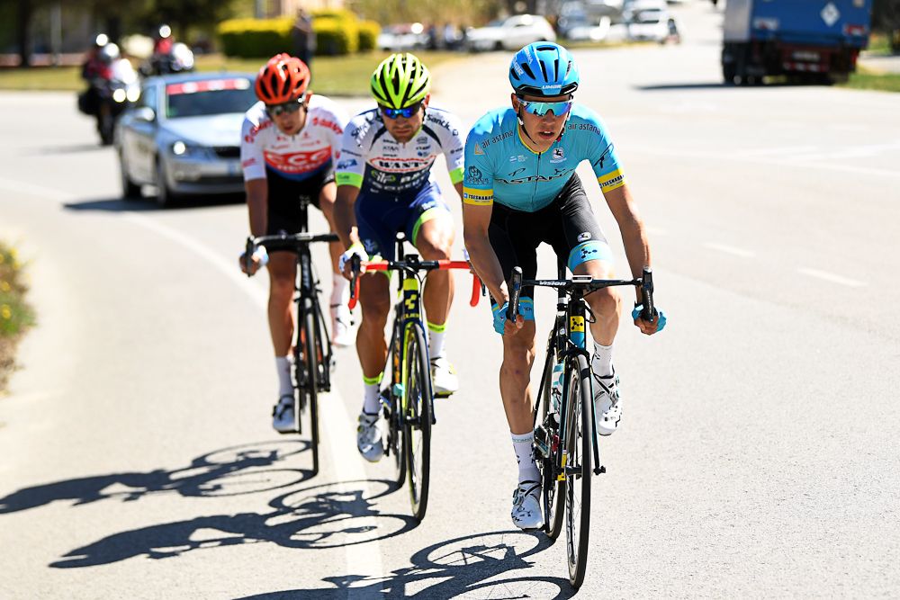 Stage 2 breakaway at Volta a Catalunya: Jonas Gregaard Wilsly, Marco Minnaard, Josef Cerny