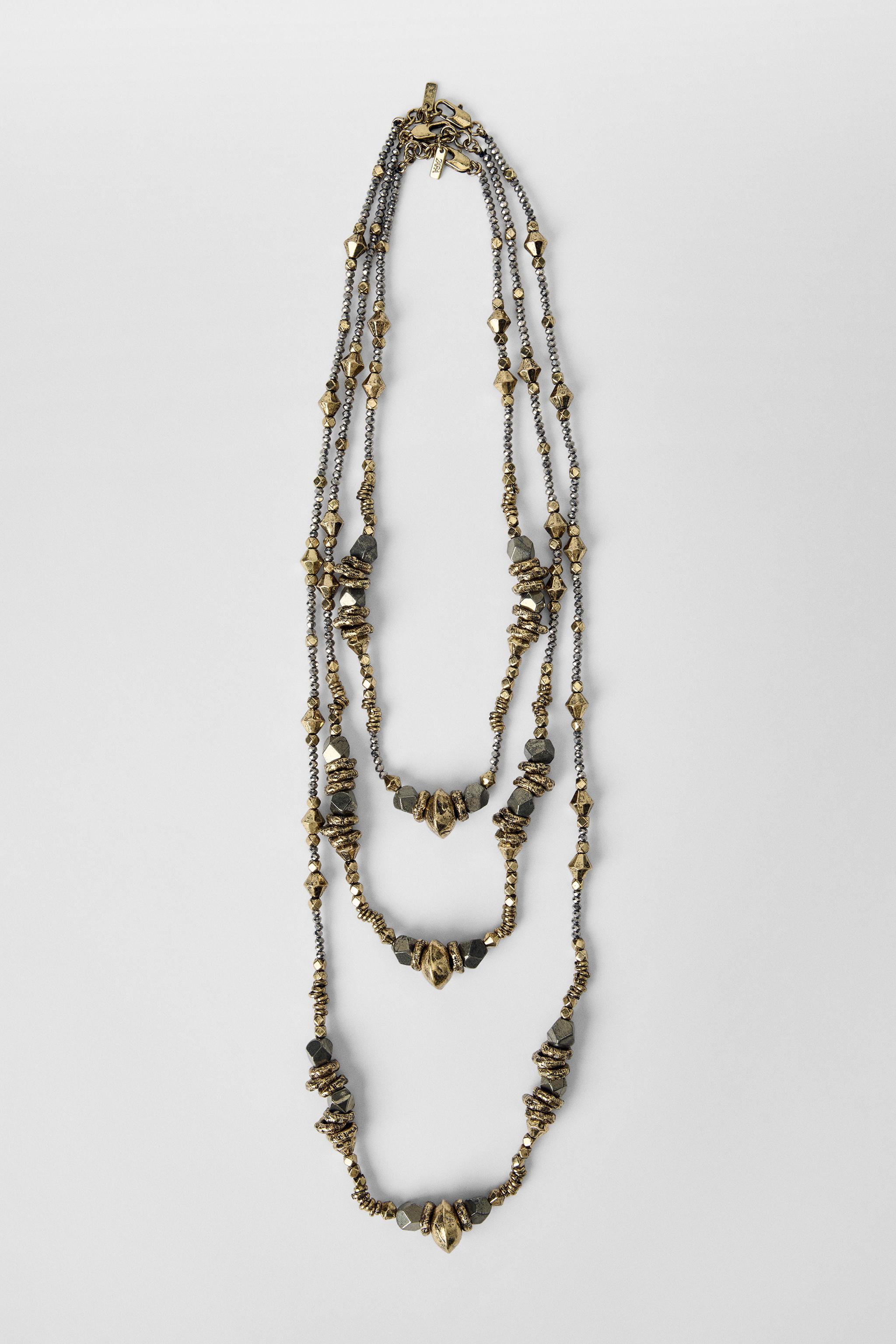 3-Pack of Necklaces Kate Moss X Zara