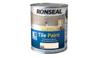 Best kitchen paint for tiles: Ronseal Satin Tile Paint