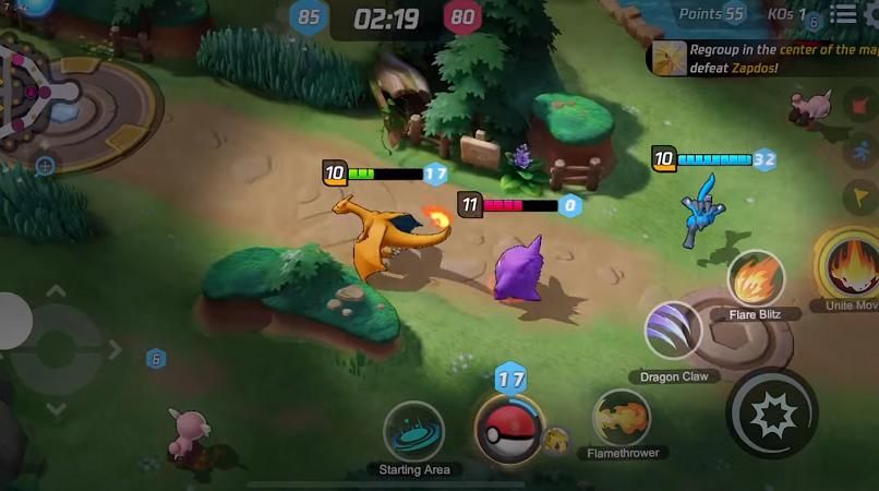 Pokémon Unite multiplayer 'free-to-start' game now available on